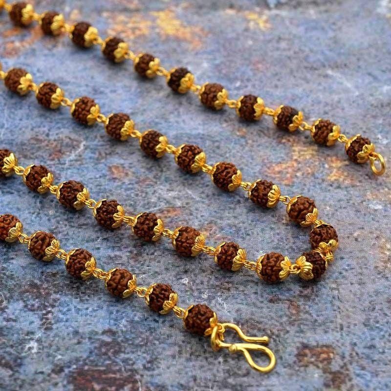 Superior Quality Gold Plated Mala for Men & Women