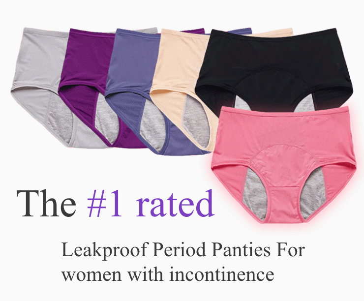 Womens Leak Proof Panties - (Pack of 4)