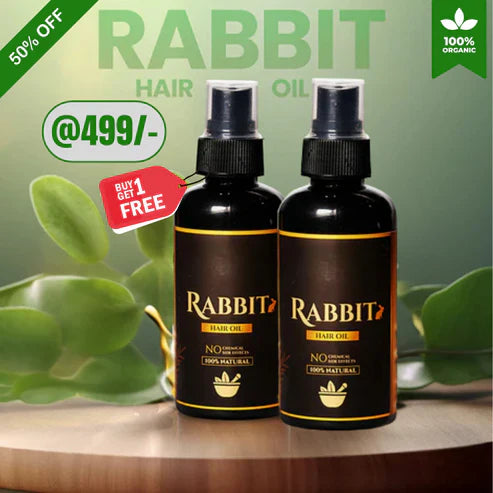 Rabbit Hair Oil (30ml) 🎉😍 Buy 1 Get 1 Free 😍🎉