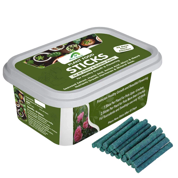 Plant Food Sticks - All-Purpose Plant Nutrition - Pack of 50 Sticks